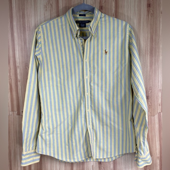 Ralph Lauren Tops - Ralph Lauren women striped button down shirt size 10